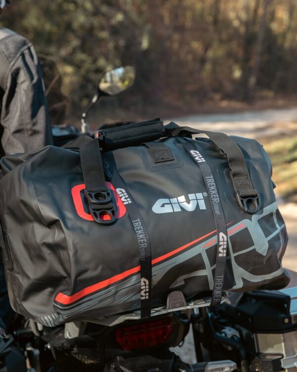 Sac étanche GIVI EA115GR 40 Litres Noir Rouge
