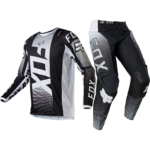 TENUE CROSS FOX RACING 180 BLACK/WHITE