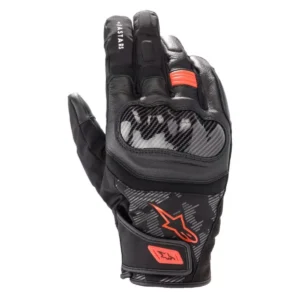 GANT ALPINESTARS SMX Z DRYSTAR NOIR ROUGE FLUO