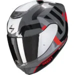 Scorpion - Casque Exo-391 Arok Gris / Noir / Rouge