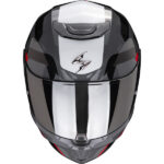Scorpion - Casque Exo-391 Arok Gris / Noir / Rouge