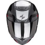 Scorpion - Casque Exo-391 Arok Gris / Noir / Rouge