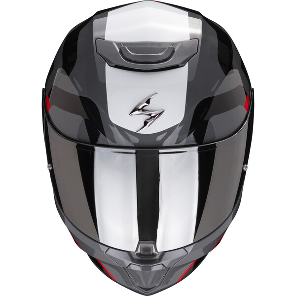 Scorpion - Casque Exo-391 Arok Gris / Noir / Rouge