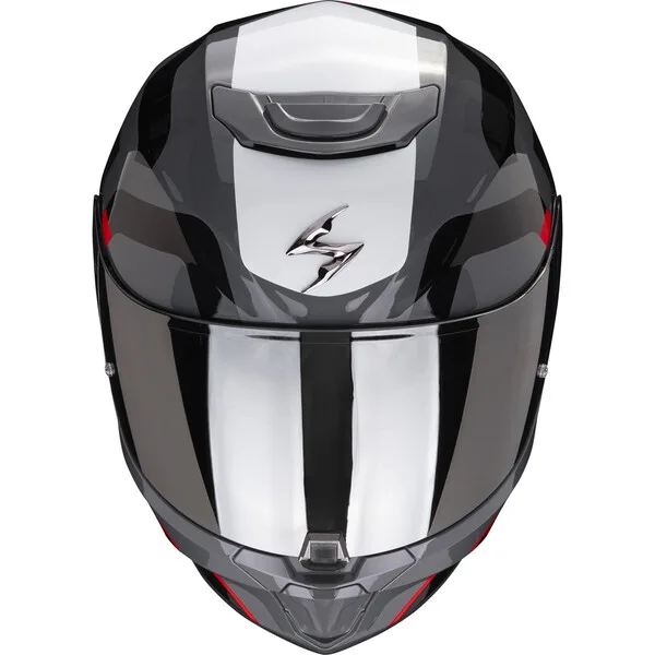 Scorpion - Casque Exo-391 Arok Gris / Noir / Rouge