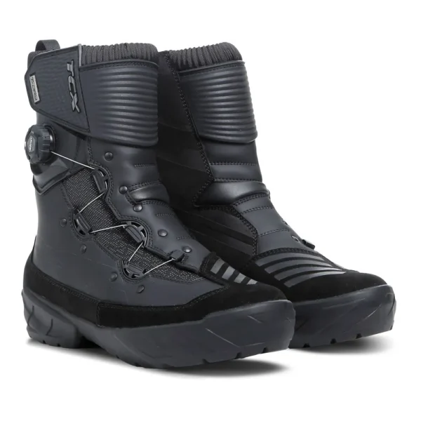 TCX INFINITY 3 WP – BOTTES MOTO IMPERMÉABLES TOURING & TRAIL BLACK