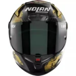 NOLAN X-804 RS ULTRA CARBON CHECA GOLD 25