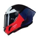 Nolan X-804 RS UC - Blocco Rouge Viscéral/Bleu Foncé/Perle 348