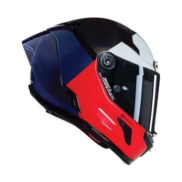 Nolan X-804 RS UC - Blocco Rouge Viscéral/Bleu Foncé/Perle 348