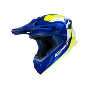 CASQUE KENNY TITANIUM NAVY NEON YELLOW 22.06