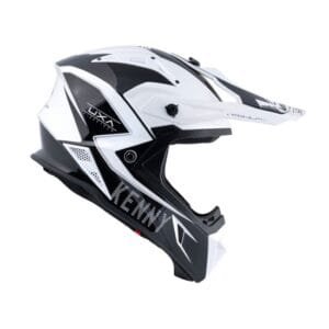 Casque Kenny TITANIUM Blanc/Noir