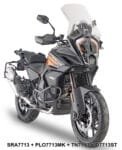 GIVI Pare-brise D7713ST Surélevé transparent KTM > 1290 SUPER ADVENTURE R (21 > 25)