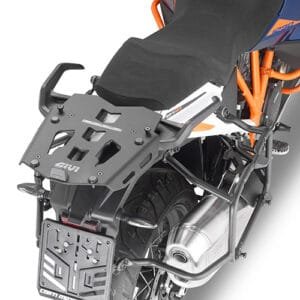 Givi SRA7713 KTM Super Adventure 1290 21- Aluminum Rear Rack specific for Monokey Top Case