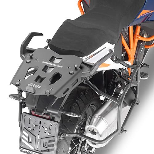 Givi SRA7713 KTM Super Adventure 1290 21- Aluminum Rear Rack specific for Monokey Top Case