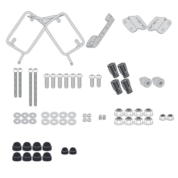 Givi Support Valises Monokey PLO3118MK Suzuki V-Strom 1050 DE (20-25)