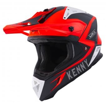 CASQUE CROSS KENNY TITANIUM BLACK ORANGE