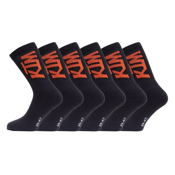 lot de 3 paires de chaussettes tennis noires KTM homme