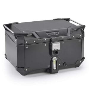 Givi OBKEV58 TREKKER OUTBACK EVO SMART Security Lock Monokey Motorcycle Top Case Black Aluminum 58 Liters