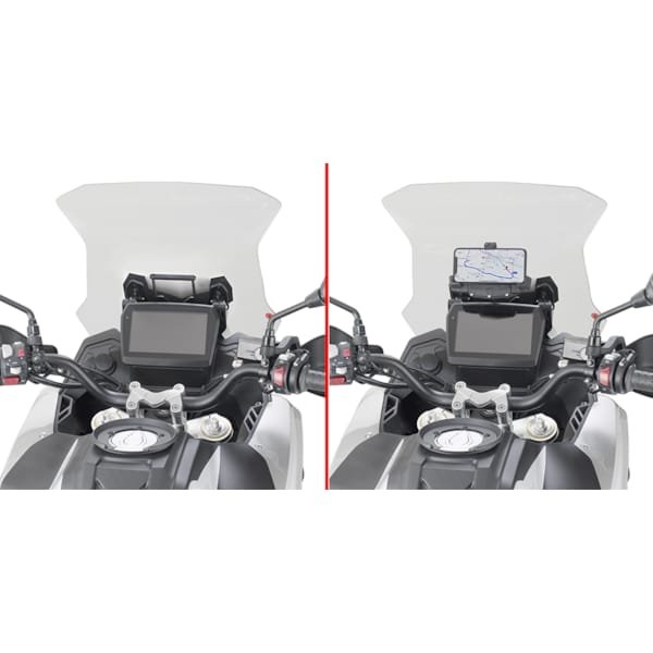 Crossbar GIVI FB9257 For Gps-Telefoni-Smartphone Voge Mountain Pass 525 Dsx