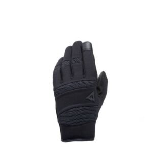 Dainese 1597 Athene Tex Motorcycle black gloves